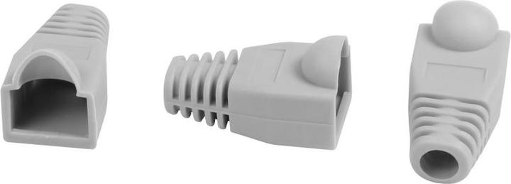 Actual product image Synergy 21 TP connector TP S-UTP cable gland grey 100Pack OD 6.5mm (100 m)