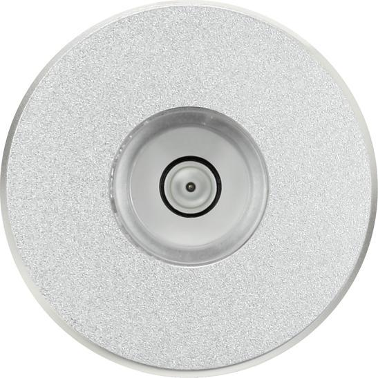 Produktbild Dynavox Aluminium Single Puck ASP3 mit Libelle schwarz (Plattengewicht)
