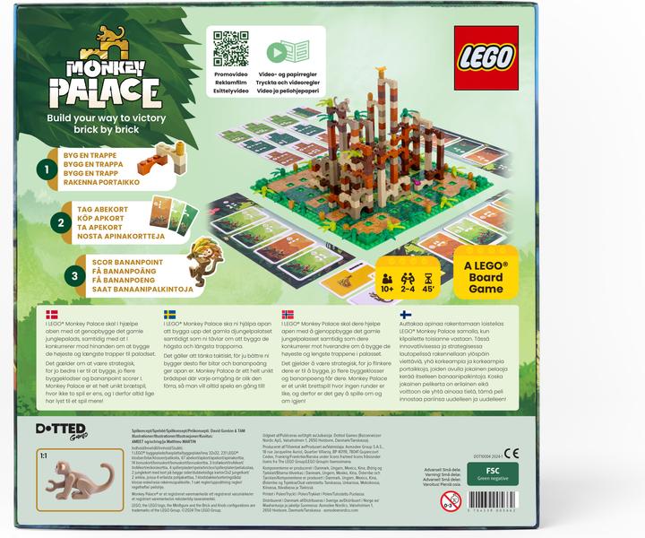 Actual product image LEGO Monkey Palace (Swedish, Danish, Norwegian, Finnish)
