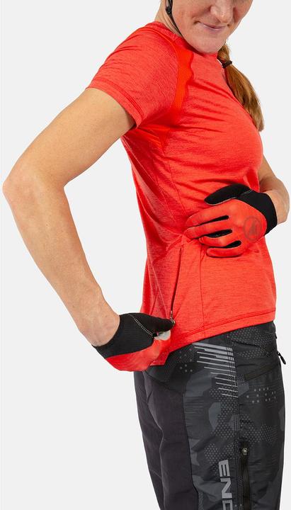 Actual product image Endura Ladies SingleTrack Jersey (short sleeve) (M)