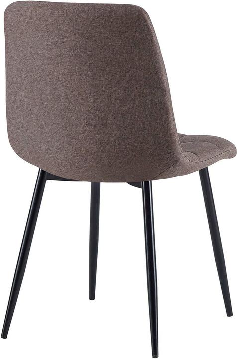 Image du produit Swisshandel24 Set de 4 chaises Antibes Tissu