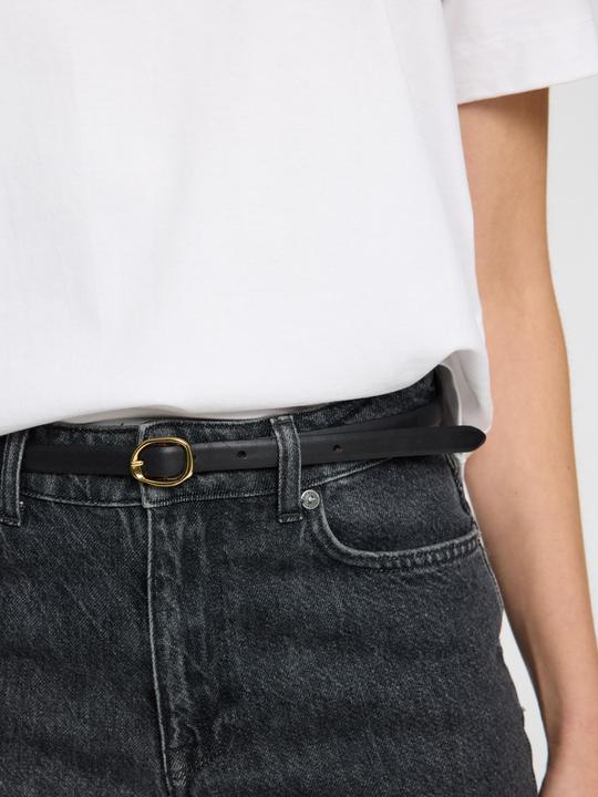 Actual product image Selected Femme Schmaler Ledergürtel (85)