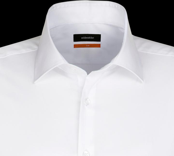 Actual product image Seidensticker Shirt Slim Fit Kent non-iron white (L)
