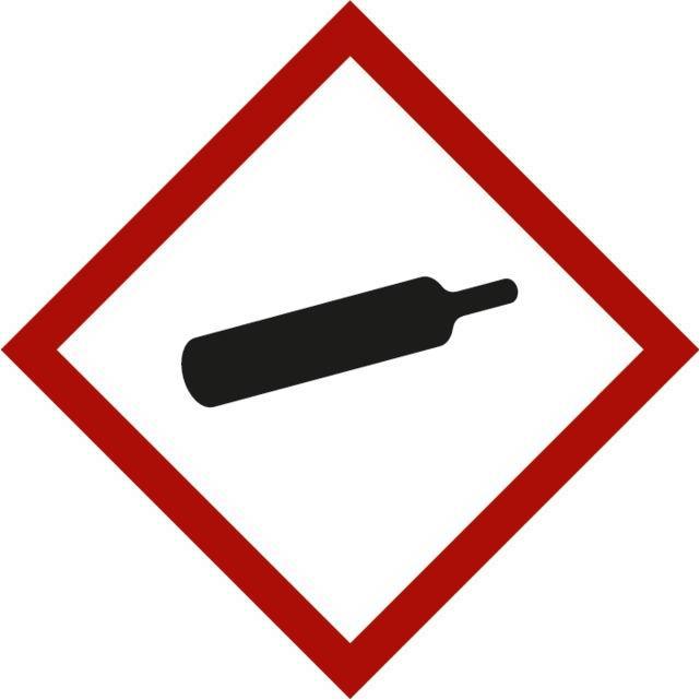 Produktbild Promat Gefahrstoffsymbol Gasflasche
