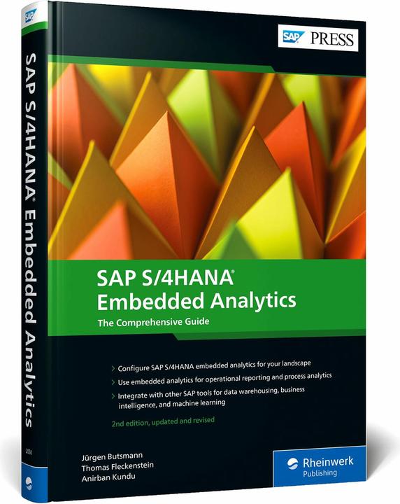 Produktbild SAP S/4HANA Embedded Analytics (Englisch, Anirban Kundu, Jürgen Butsmann, Thomas Fleckenstein, 2021)