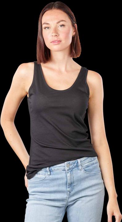 Armedangels Sleeveless Belisaa Top Round Neck Black