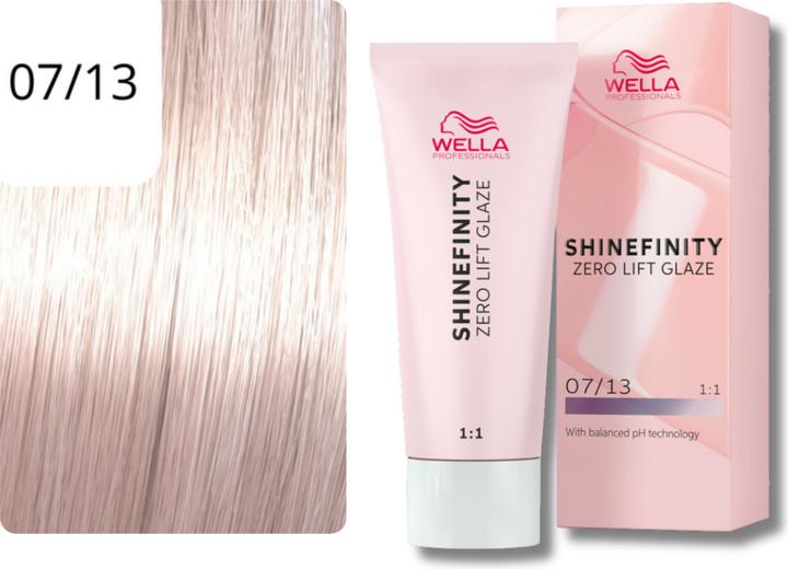 Actual product image Wella Shinefinity (07, 13 - Toffee Cream)