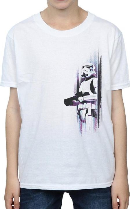 Immagine prodotto Star Wars Maglietta da bambino Stormtrooper in cotone spazzolato (140, 146)