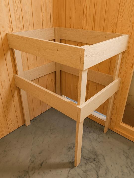 Actual product image Karibu Sauna house Pekka corner entry (9 KW Bio external control)