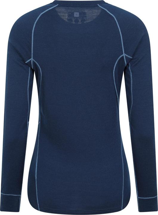 Actual product image Mountain Warehouse Womens/Ladies Asgard Merino Wool Long-Sleeved Thermal Top (44 D)