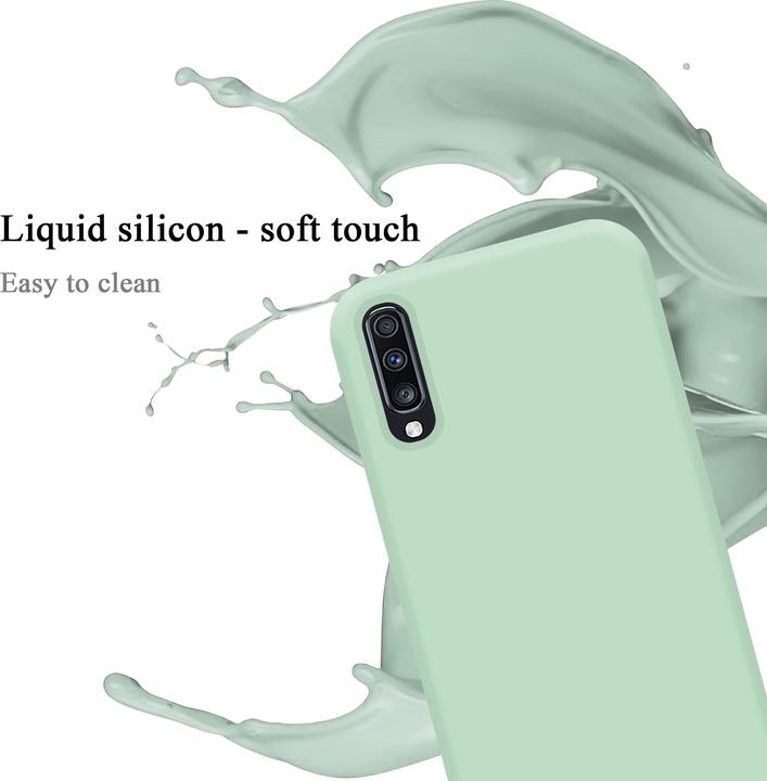 Actual product image Cadorabo TPU Liquid Silicone Case Cover (Samsung Galaxy A70S, Samsung Galaxy A70)