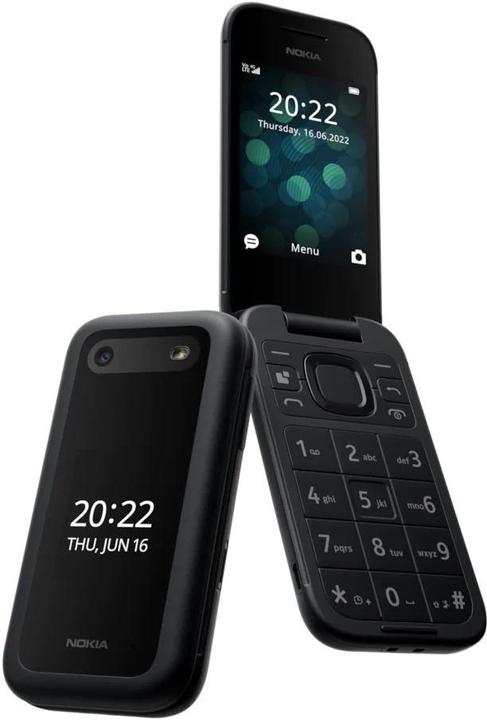 Produktbild Nokia 2660 (Black) DS 2.8“ TFT LCD 240x320/128MB/48MB RAM/microSDHC/BT (2.80", 3 Mpx, 4G)