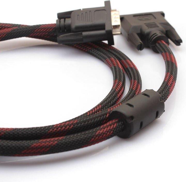 Produktbild JTI DVI-zu-VGA-Adapterkabel (DVI, 150 cm)