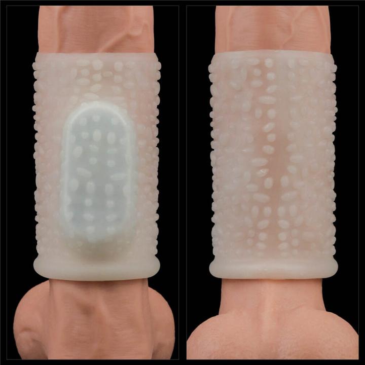 Produktbild Lovetoy Vibrierende Spirale Ritter Ring (Weiss) II