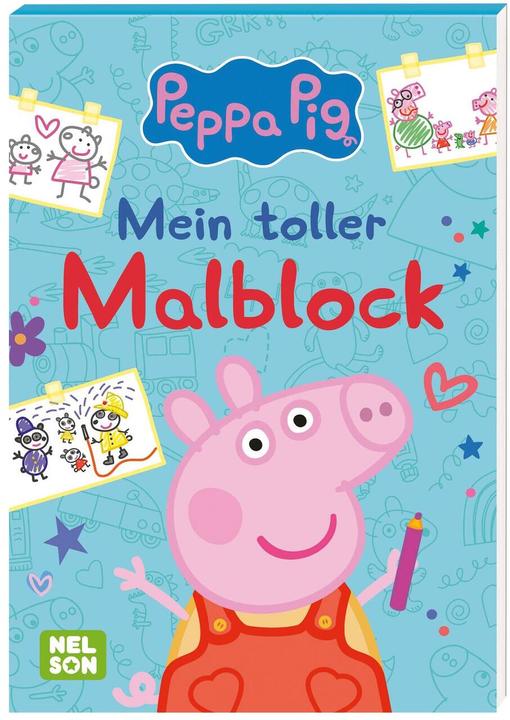 Actual product image Peppa: My great colouring block