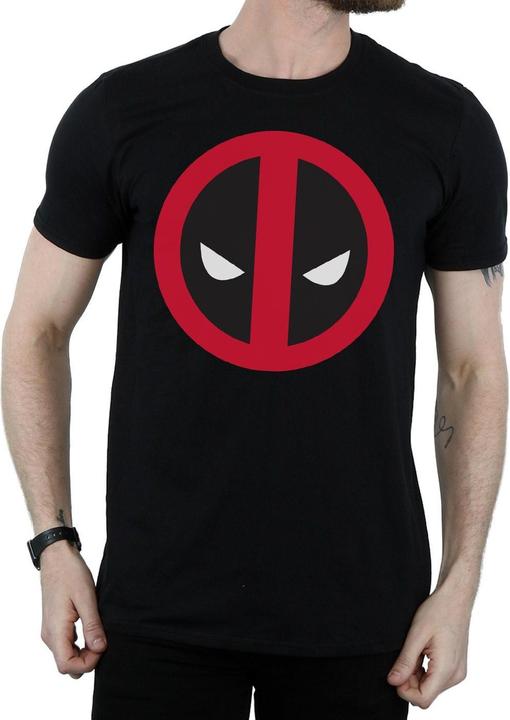 Immagine prodotto Deadpool Large Clean Logo Maglietta Uomo (L)
