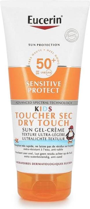 Eucerin Sonnencreme Kids Gel Crème SPF 50+ - 200 ml (Sonnencreme, SPF 50+, 200 ml, 150 g)