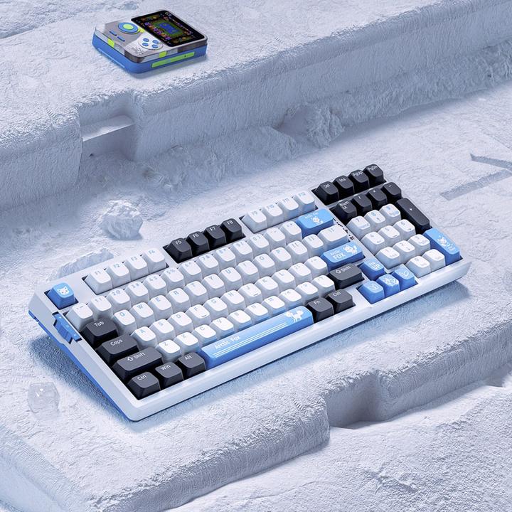 Image du produit VGN Clavier de jeu V98Pro V2, Arctic Fox - Édition limitée (US) (US, Filaire)