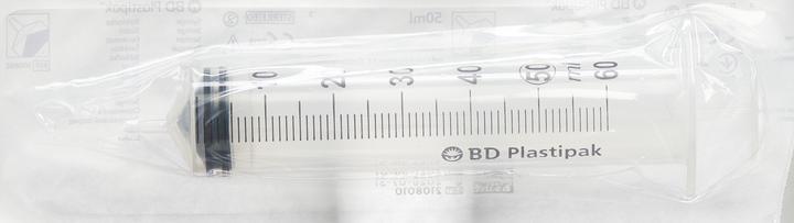 Actual product image BD Plastipak syringe