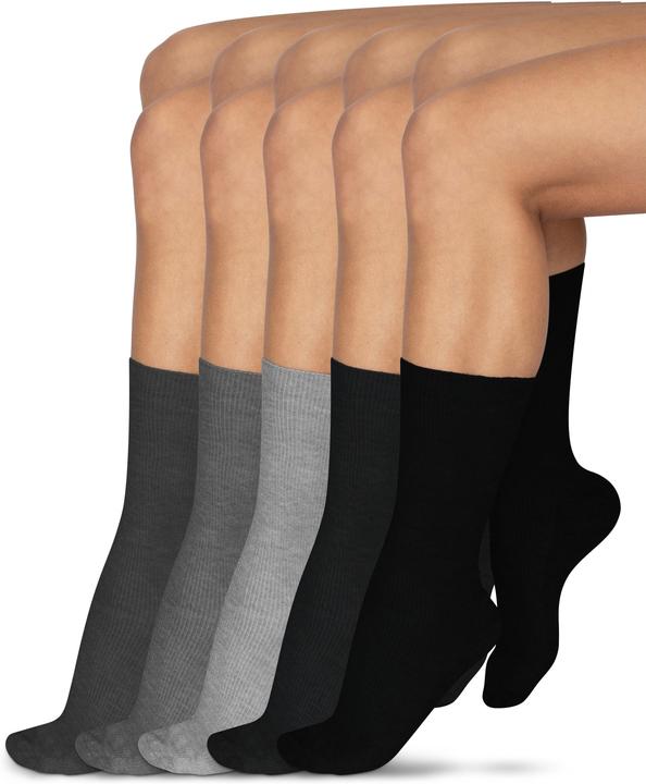 Actual product image Normani 10 pairs of health socks with high cotton content (pack of 10, 43 - 46)