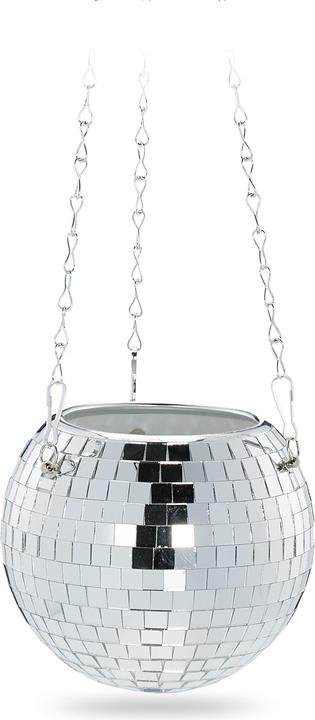 Immagine prodotto Relaxdays Discokugel-Pflanzentopf (15 cm)