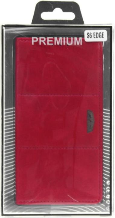 Actual product image Royal VKB Book Case Royal for Galaxy S6 Edge - pink 4250710565498 (Samsung Galaxy S6 Edge)