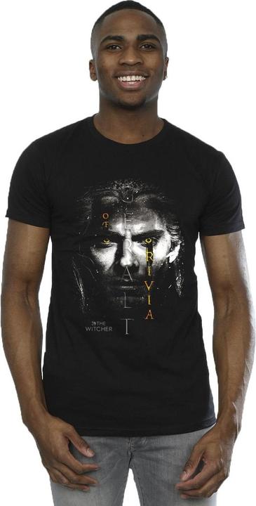 Produktbild Netflix The Witcher Geralt Glowing Eyes TShirt (L)