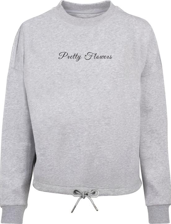 Produktbild Merchcode Ladies Pretty Flowers - Oversize Crewneck - 114051 (M)