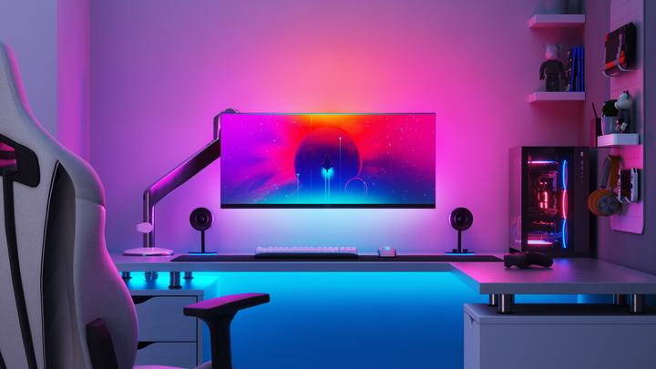 Actual product image Nanoleaf 4D PC Screen Mirror Lightstrip (RGB, 250 cm, Indoor)