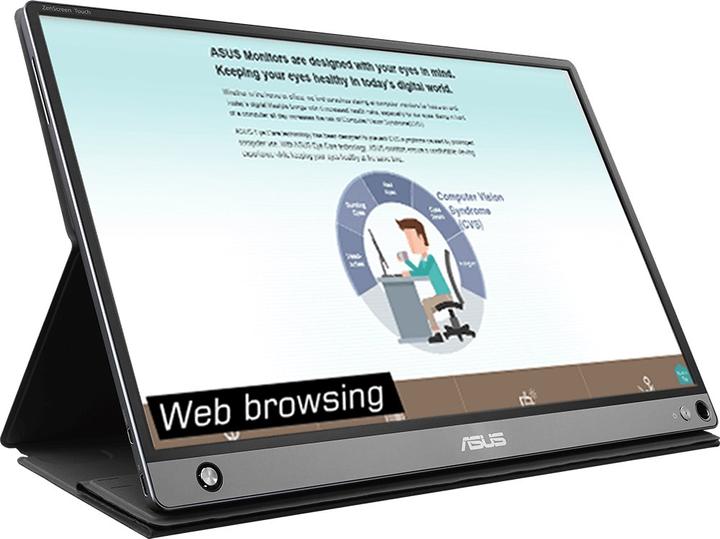 Image du produit ASUS ZenScreen Touch MB16AMT (1920 x 1080 pixels, 16")