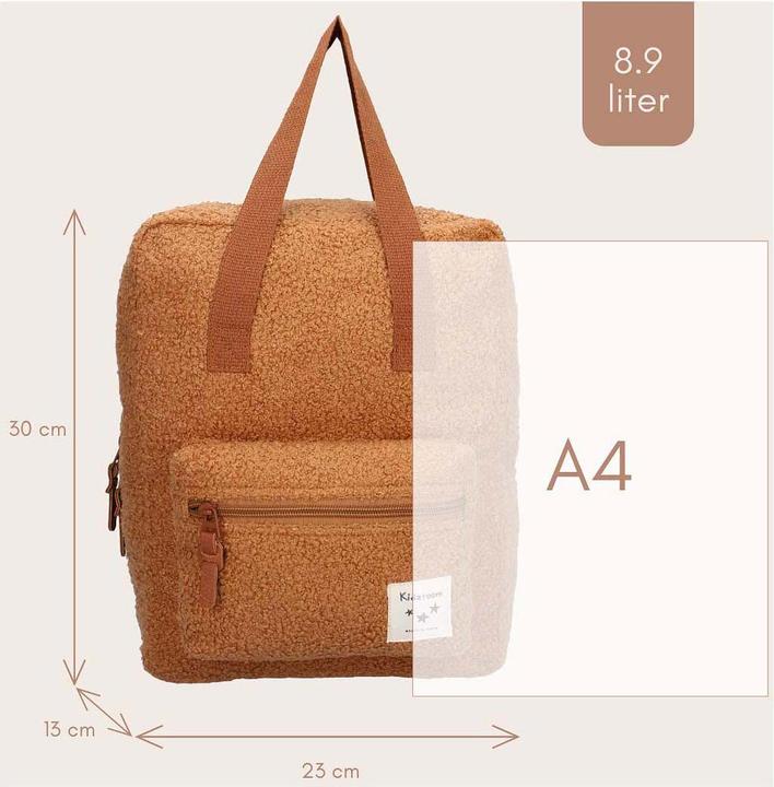 Produktbild Kidzroom Rucksack Berlin Soft Whispers Braun