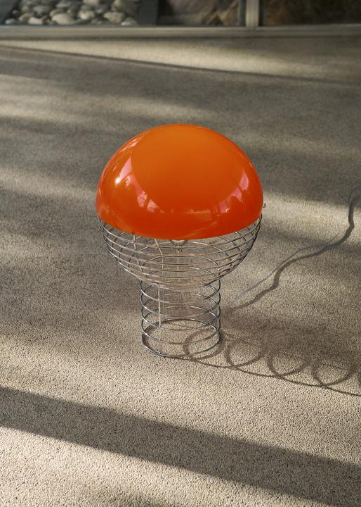 Immagine prodotto Verpan Lampada da tavolo a filo Ø40 Cromo/Arancione (E27)