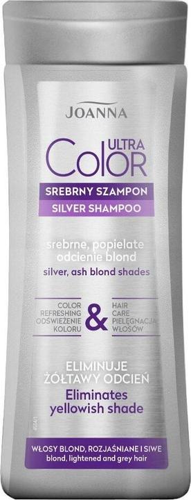 Joanna Ultra Color Silver Shampoo Forond Lightened & Grey Hair Shampoo Foronde.eached And Gray Hair