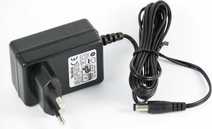 Actual product image Yealink Power supply 1.2 A (DC plug)