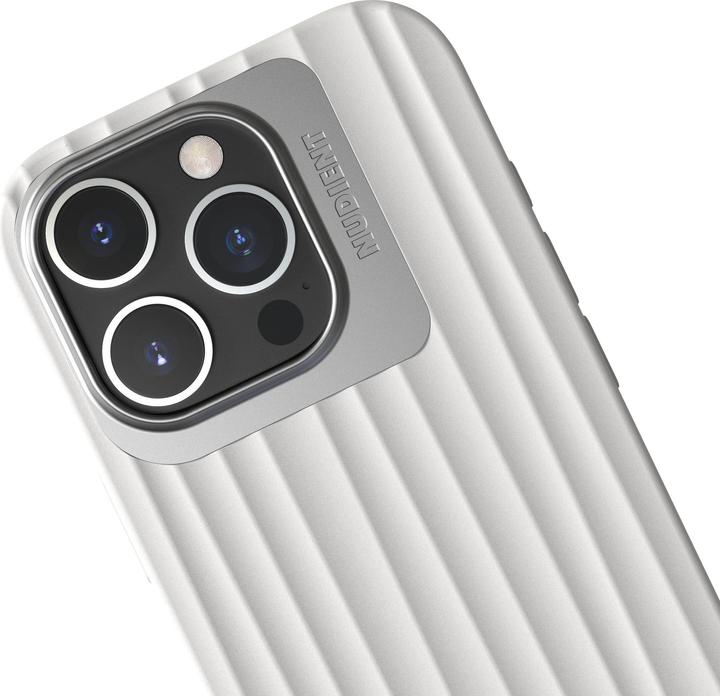 Produktbild Nudient Back Cover Bold MagSafe iPhone 16 Pro Chalk White (Apple iPhone 16 Pro)