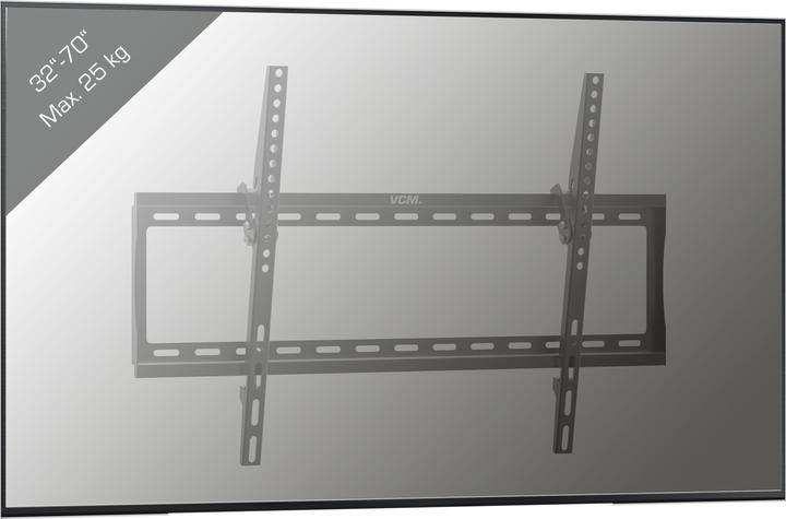 Actual product image VCM TV VESA wall mount B-FN600 tiltable (Wall, 75", 25 kg)