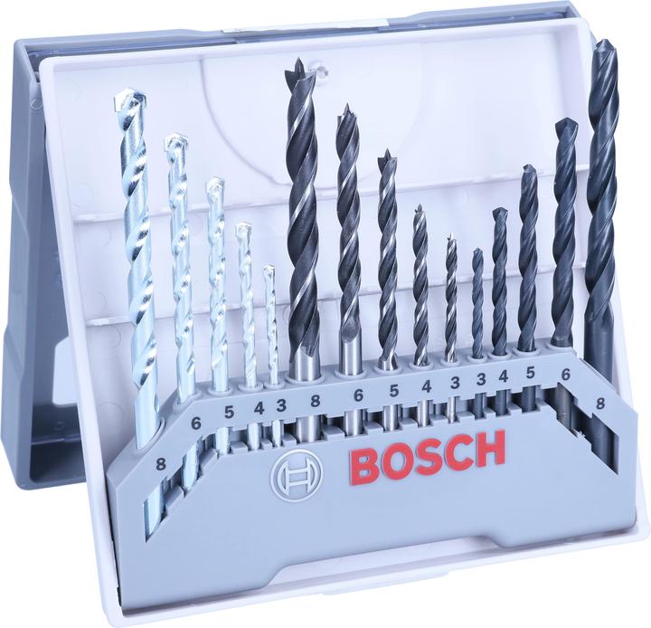Bosch Professional Zubehör Bohrer-Set (8 Millimeter)