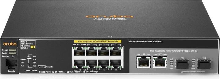 HPE 2530-8-POE+ Schakelaar