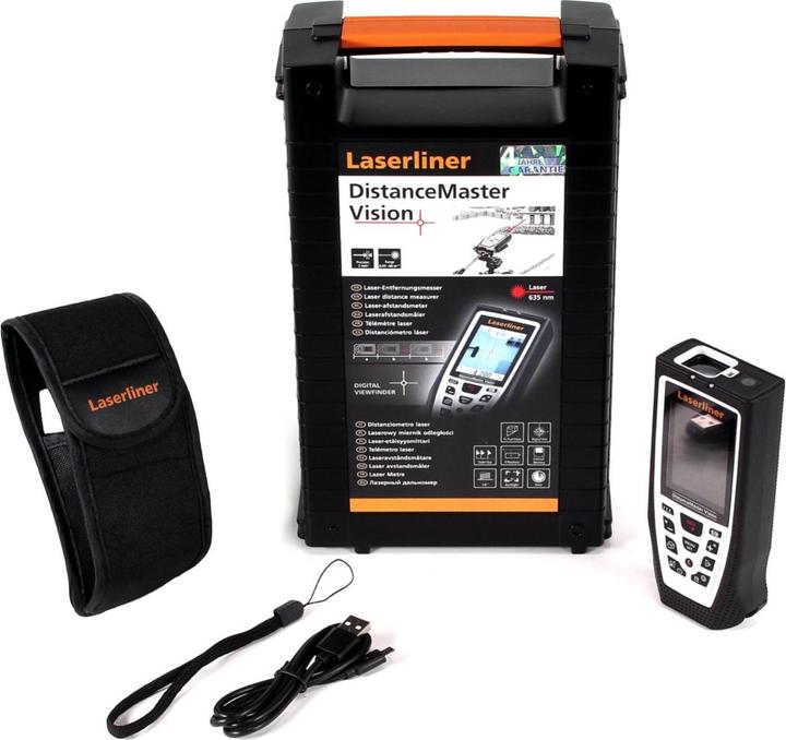 Produktbild Laserliner Laser-Entfernungsmesser DistanceMaster Vision (80m,Tilt,Cam) (80 m, 635 nm)
