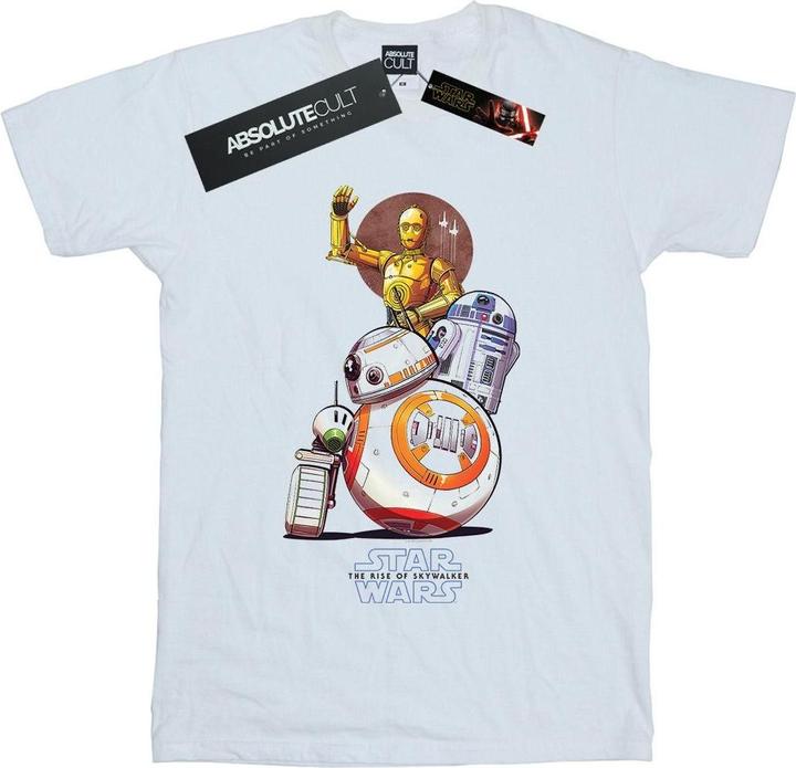 Star Wars The Rise Of Skywalker Droids Illustration TShirt Jungen