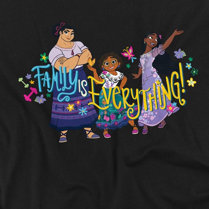 Actual product image Universal Textiles Unisex Adult Family Is Everything Mirabel Isabela Luisa T-Shirt (L)