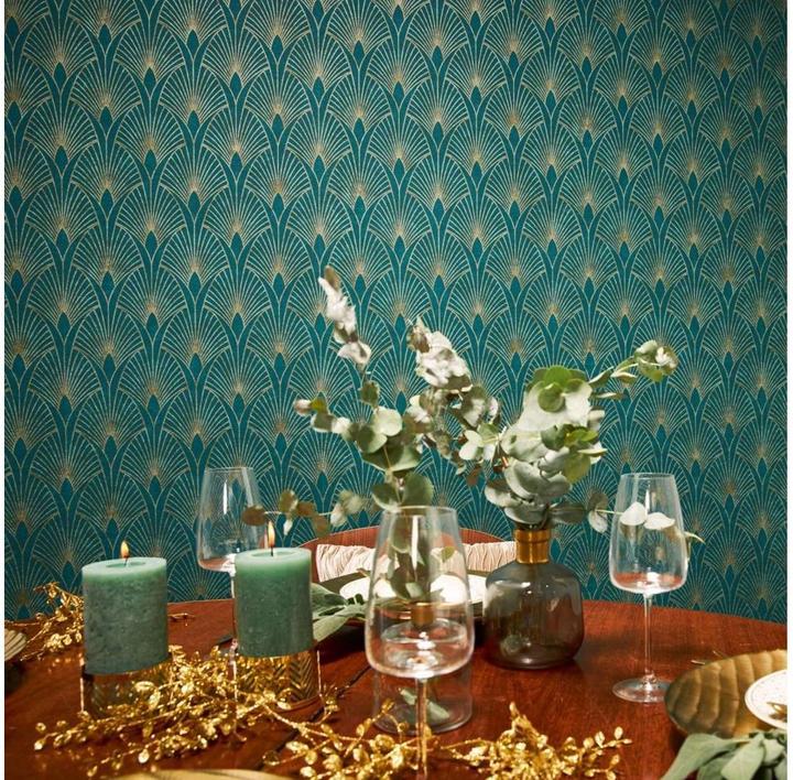 Produktbild Livingwalls New Walls 50's Glam Art Deco Optik (53 x 1005 cm)