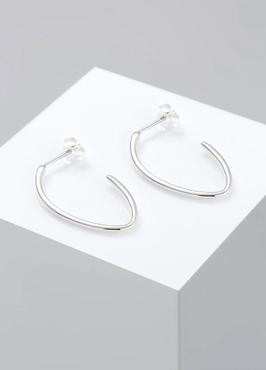 Actual product image Elli Basic Creolen (Sterling Silver)