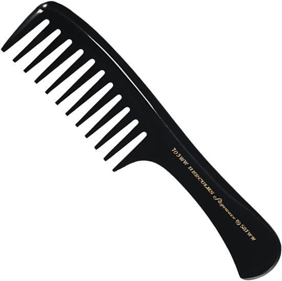 Actual product image Hercules Sägemann Handle styler and strand comb 703WW/581WW