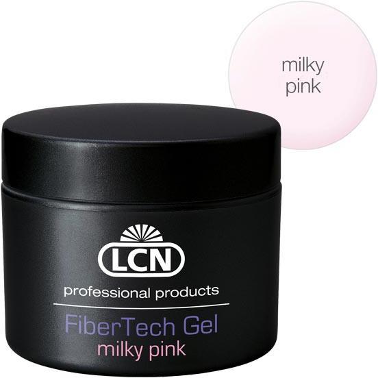 LCN FiberTech Gel (Milky Pink, UV-Gel Lack)