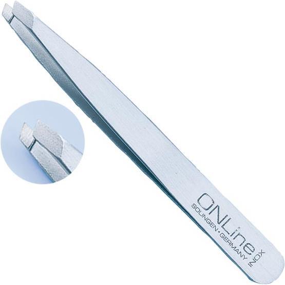 Witte Tweezers Pinzette schräg