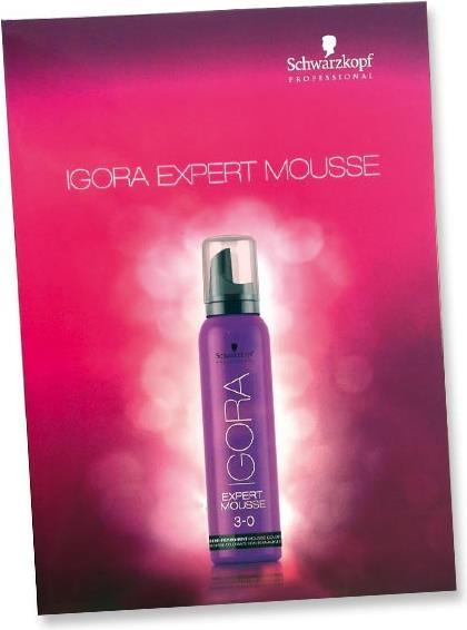Actual product image Schwarzkopf SchwarzkopfIGORAExpertMousseColor Card