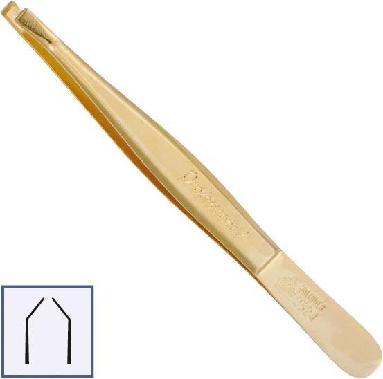 Image du produit Canal instrumente Pincette en forme de griffe dorée