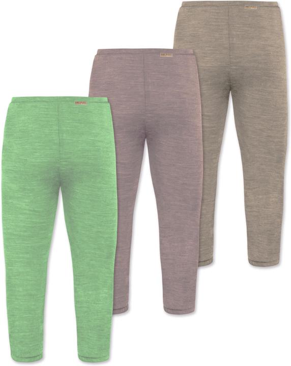 Immagine prodotto Normani Confezione da 3 pantaloni baby merino con piedini - 9543 (92)