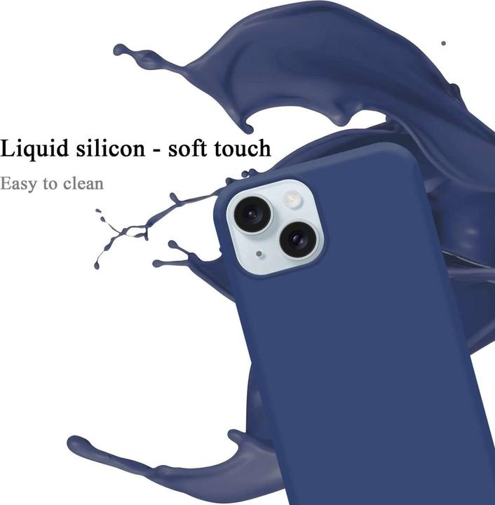 Immagine prodotto Cadorabo Custodia per Apple iPhone 15 PLUS TPU Liquid Silicone Case (Apple iPhone 15 Plus)